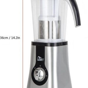 Uten 5-in-1 Smoothie Blender 42 oz/1.25L, Multi-Functional Mixer, Smoothie Maker, Juicer, Grinder with 304 Stainless Steel Blades, BPA-Free, Dishwasher Safe, Includes 3 Blender Cups & 2 Travel Bottles - Image 7