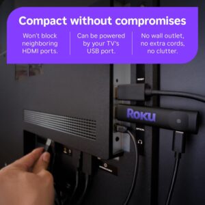 Roku Streaming Stick HD with Voice Remote Compact 4K Streaming Device for TV with Roku Voice Remote & Long-Range Wi-Fi - Free & Live Local News, Sports - Image 5