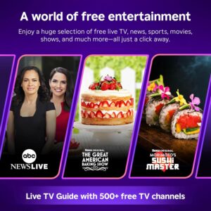 Roku Streaming Stick HD with Voice Remote Compact 4K Streaming Device for TV with Roku Voice Remote & Long-Range Wi-Fi - Free & Live Local News, Sports - Image 9