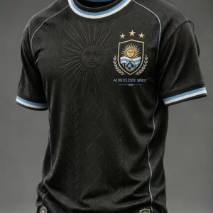2026 Edition Argentine Fan Football Training T-Shirt - 3D Digital Printing - Comfortable and Breathable - Family Clothing - Image 3