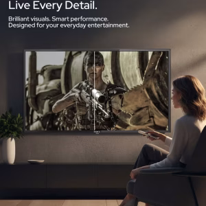 Impex 40 Inch Full HD Smart LED TV, Android TV with Quad Core Processor, Full HD 1920x1080 Resolution, A+ Grade Panel, WiFi, HDMI, USB, 176° View, E-Share, Super Slim Design, Wall Mount - Gloria 40 Smart GLORIA 40 SMART Black - Image 4