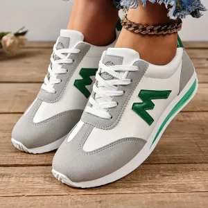 Women Designer Sneakers Round Head Deep Mouth Light Sneakers Versatile Breathable Cross Lace Casual Sneakers Zapatos De Mujer - Image 6