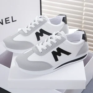 Women Designer Sneakers Round Head Deep Mouth Light Sneakers Versatile Breathable Cross Lace Casual Sneakers Zapatos De Mujer - Image 7