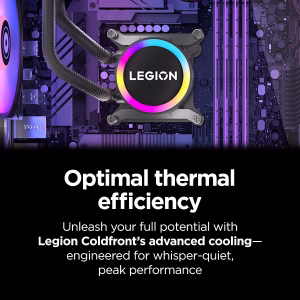 Lenovo Legion Tower 5i – AI-Powered Gaming PC - Intel® Core Ultra 7 265F Processor – NVIDIA® GeForce RTX™ 5070 Ti Graphics – 32 GB Memory – 1 TB Storage – 3 Months of PC GamePass - Image 8