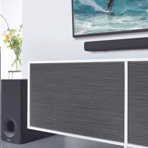 Denon DHT-S316 Home Theater Soundbar System with Wireless Subwoofer, Black Virtual Surround Sound Technology, Wall-Mountable, Bluetooth Compatibility, Smart & Slim-Profile, Black - Image 4