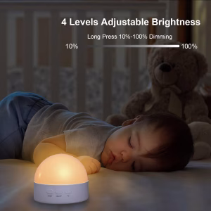 Kintion Portable Night Light, Rechargeable Dimmable 8 Color Lighting (1pcs) 1800mAh Battery Small LED Lamp for Nursery, Baby, Kids and Adults - Image 3