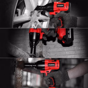 AOBEN Cordless Impact Wrench 1/2 Inch, Power Impact Gun Kit, Max 600N. M/450Ft-lbs High Torque Electric Impact Driver for Car RV Tire, 4.0Ah Battery, Charger, 6 Sockets & Storage Tool Case - Image 7