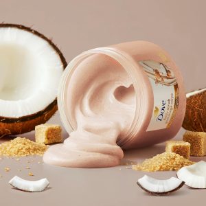 Dove Brown Sugar and Coconut Butter Body Scrub Exfoliates and Deeply 15 oz For dry, dull skin, Helps deeply nourish skin, With Dove moisturizing cream, Brown Sugar & Coconut Butter - Image 7