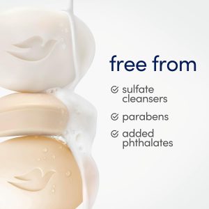 Dove Shea Butter Beauty Bar Soap 8 Count, Cleanser, 3.75 oz I beauty bar Moisturizing beauty bar with ¼ moisturizing cream and shea butter for soft, radiant skin - Image 5