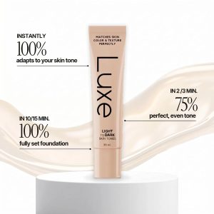 Luxe Color Changing Foundation – Medium - Image 9