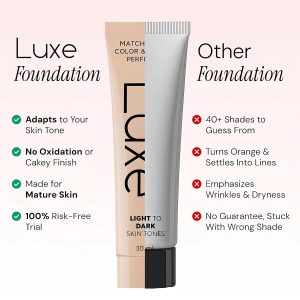Luxe Color Changing Foundation – Medium - Image 5