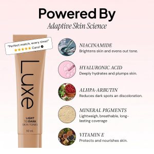 Luxe Color Changing Foundation – Medium - Image 3