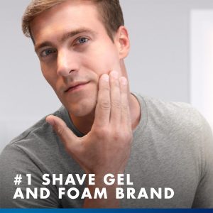 Gillette Series 3X Action Shave Gel, Sensitive Twin Pack, 7 Oz (Pack of 2) - Image 7