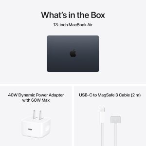 Apple 2026 MacBook Air 13-inch Laptop with M5 chip: Built for AI, 13.6-inch Liquid Retina Display, 16GB Unified Memory, 512GB SSD, 12MP Center Stage Camera, Touch ID, Wi-Fi 7; Midnight - Image 7