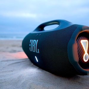 JBL Boombox 4 Portable Bluetooth Speaker, Waterproof, Deep Bass - Black Up To 34 Hours Playtime, IP68 Dustproof, AI Sound Boost For Louder Clearer Audio, Ideal For Beach, Pool, Boat And Outdoor Par - Image 7