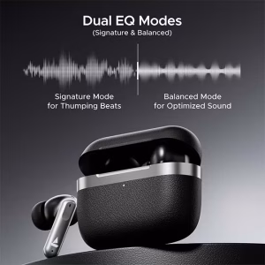 boAt Airdopes 111v2 TWS Earbuds with 50hrs Playback, 4 Mics with ENx™ Tech, Dual EQ Modes, 13mm Drivers, Multipoint Connection, ASAP™ Charge, BTv5.4 And IPX4 Rating - Classic Black - Image 7