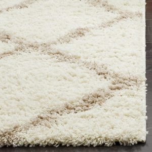 SAFAVIEH Dallas Shag Rug 8'x10', Soft Plush Moroccan Ivory & Beige SGD257B 1 5/8" Pile, Soft, Plush, Fluffy, Indoor Rug, Polypropylene Fibers, Kid & Pet Friendly, Easy Care, living room, bedroom - Image 4
