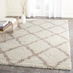 SAFAVIEH Dallas Shag Rug 8'x10', Soft Plush Moroccan Ivory & Beige SGD257B 1 5/8" Pile, Soft, Plush, Fluffy, Indoor Rug, Polypropylene Fibers, Kid & Pet Friendly, Easy Care, living room, bedroom - Image 8