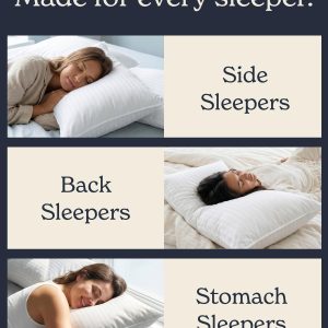 Beckham Hotel Collection Bed Pillows Standard/Queen Size Set of 2 Original Soft Down Alternative Pillow for Sleeping, Soft Support for Back, Stomach or Side Sleepers - Image 7