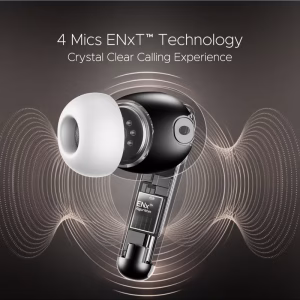 boAt Airdopes 161 Anc Elite In Ear Tws Earbuds With Active Noise Cancellation , Asap Charge And Bluetooth V5.3 White - Image 5